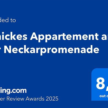 Schickes Appartement An Der Neckarpromenade Heilbronn Exterior foto